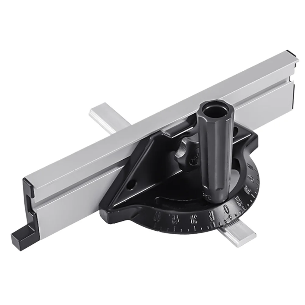 Imagem -06 - Miter Gauge Ângulo Placa Régua Tabela Saw Guia Ferramentas para Carpintaria Substituição Acessórios para Ferramentas de Carpenter Ajustável