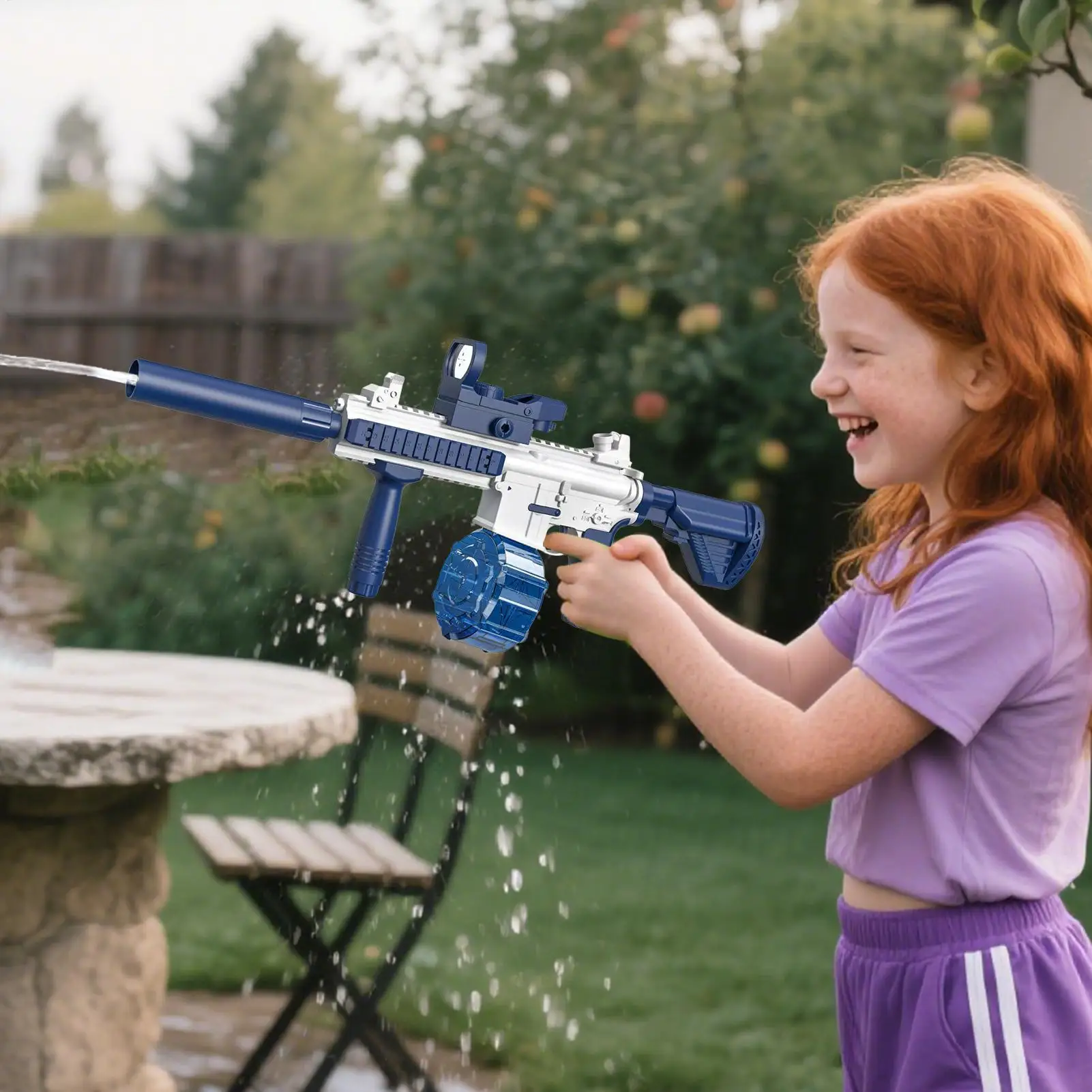 M416 夏水鉄砲電動ピストル高圧全自動射撃水ビーチおもちゃの銃子供のための子供男の子女の子