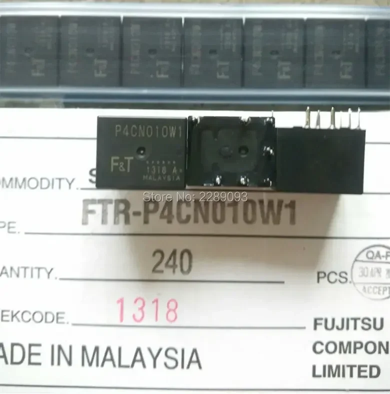 Free Shipping! FTR-P4CN010W1 P4CN010W1 FTR-P4CN010W1-01 P4CNO1OW1 FT-P4CN010W1 AUTOMOTIVE RELAY