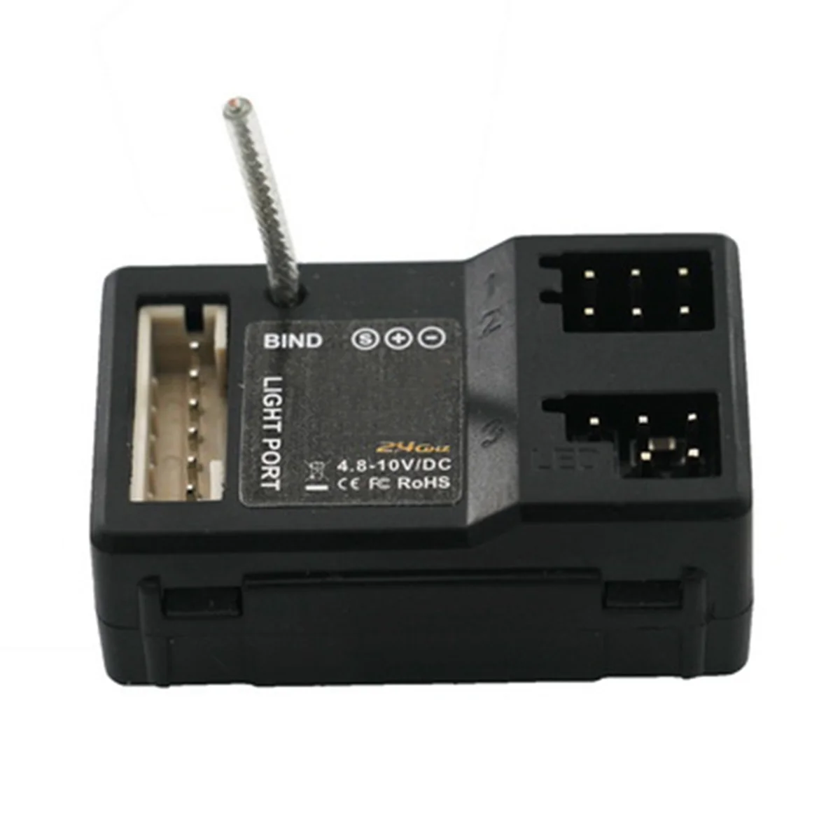 

2.4G 2 Channel Remote Controller Kit Transmitter Receiver 50A ESC for WPL MN88K RC Car Upgrade Parts Rich
