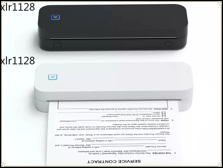 

Lightweight A4 Inkless Printer Bluetooth Portable Document Printing Machine Home Office