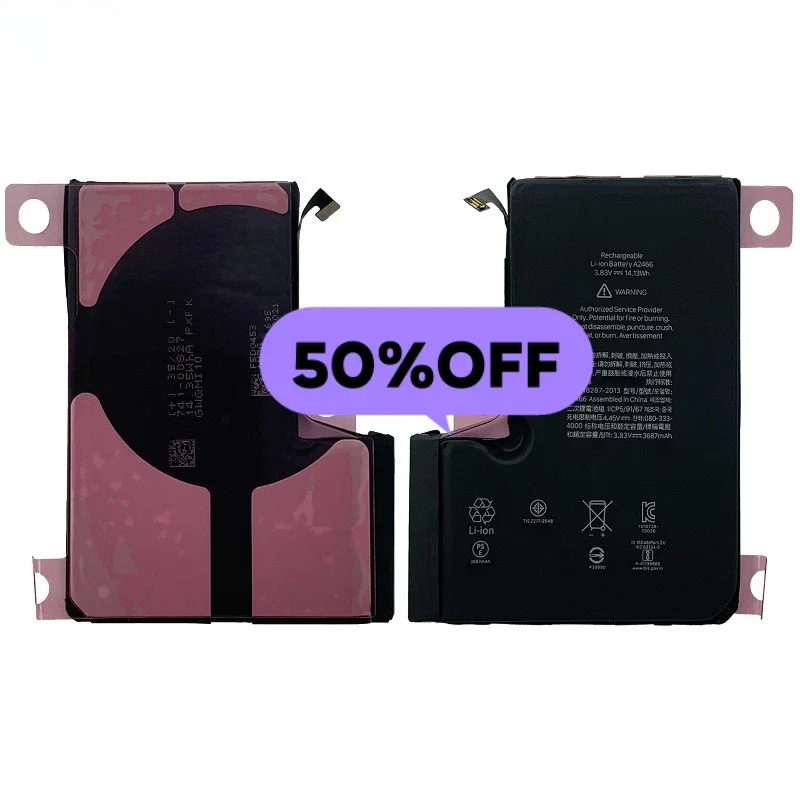 A2411/2342/2410/2412 for IPhone 12Pro Max Mobile Phone Battery High Quality Original Capacity Replacement Bateria Grade A Cell