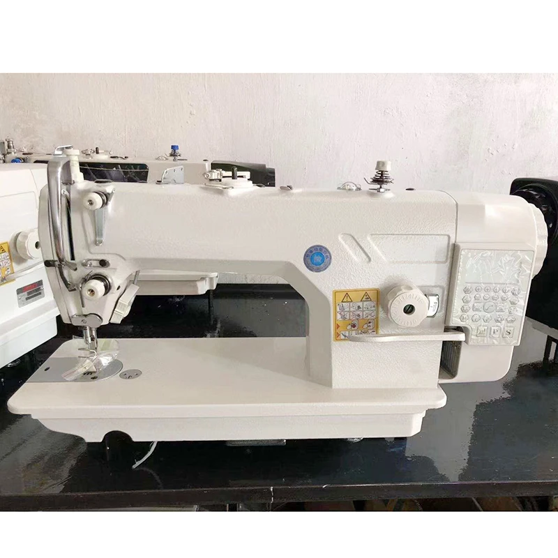 QK-8700D Factory Wholesale Industrial Single  High Speed Flatbed Belt Style Lockstitch  Sewing Machine