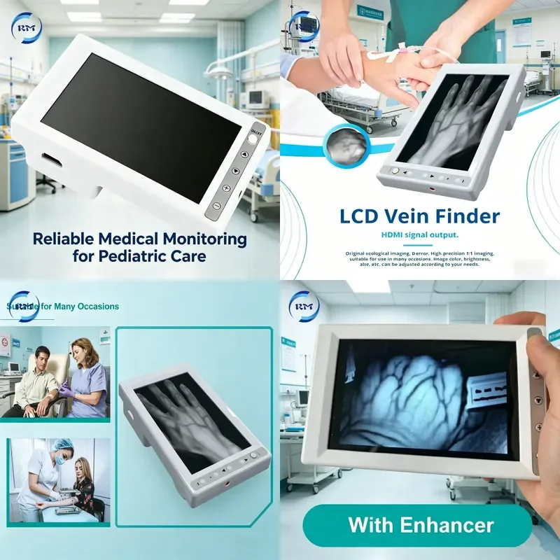 Hot Sale High Precision Clinical Vein Finder with 5.5 Inch LCD Screen for Collection IV and Catheter Placement