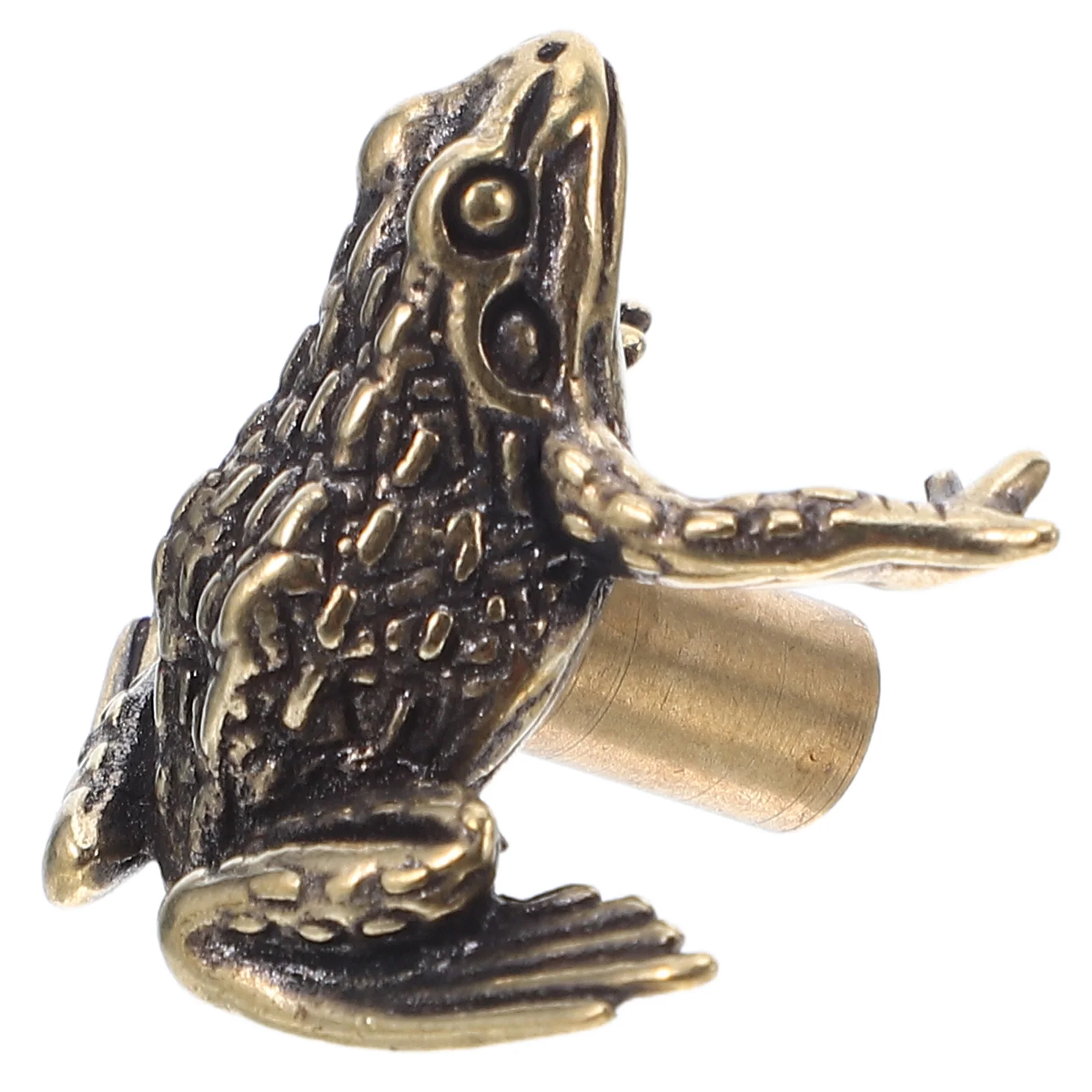

Cabinet Knobs Brass Toad Handle Animal for Dresser Decorative Handles Chinese Style Kitchen Door Pulls Brown Retro