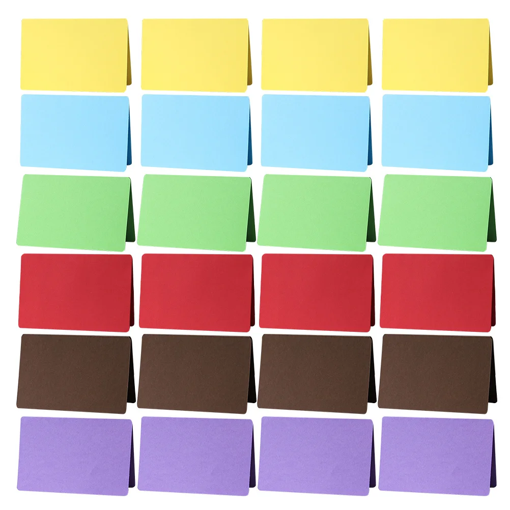 

30Pcs Blank Watercolor Paper Greeting Cards Compact DIY Note Cards for Invitations Thank You and Creative Artwork