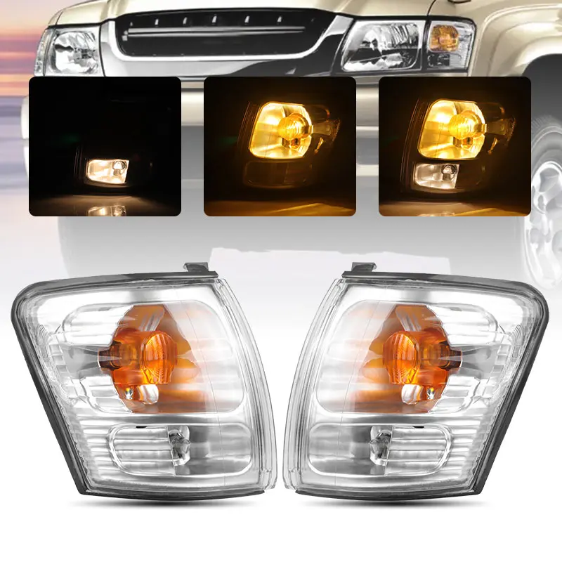 

Угловой светильник переднего бампера автомобиля для Toyota Hilux 2001 2002 2003 2004 2005, указатель поворота, парковочный фонарь, широкий боковой габаритный фонарь