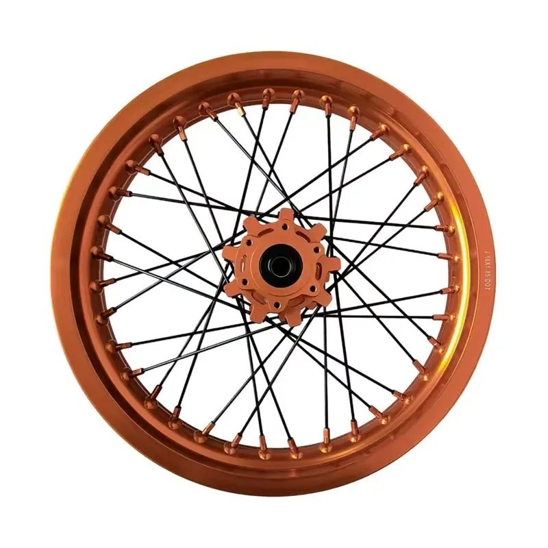 

2025 New Style Hot Sale CNC Machined Hub Motorcycle Rims 19 Inch Aluminum Alloy Supermoto Wheels F