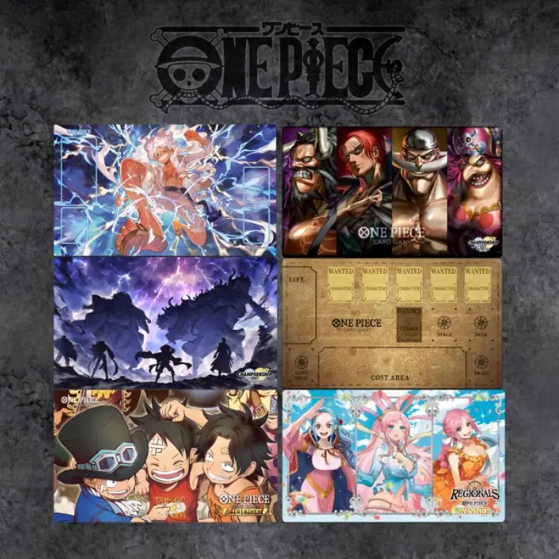 OPCG One Piece Dedicated GAME Card Playmat Battle Against Luffy Hancock Nami Yamato Hobbies Collection Toy Gifts 60*35cm