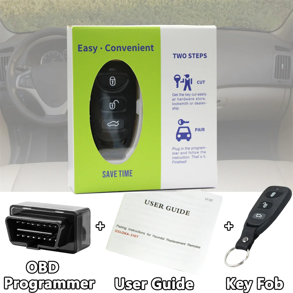 For Hyundai elantra Coupe Sonata key Fob programmer tool with Keyless Entry Remote Obd programing online accent key compatible