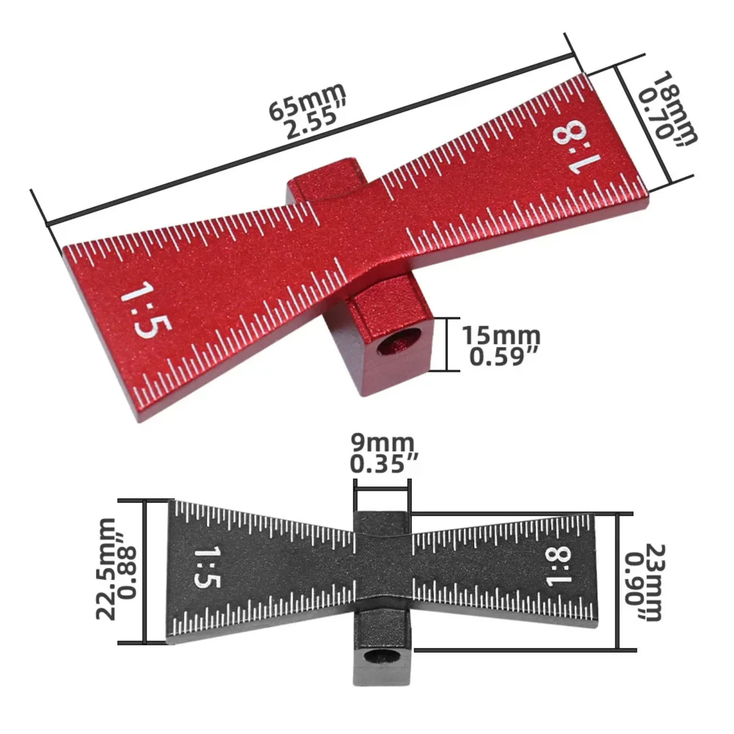 The Ultimate Guide for Woodworkers and DIY Enthusiasts: Achieve Perfect Dovetails with this Durable and Precise Aluminum Alloy W