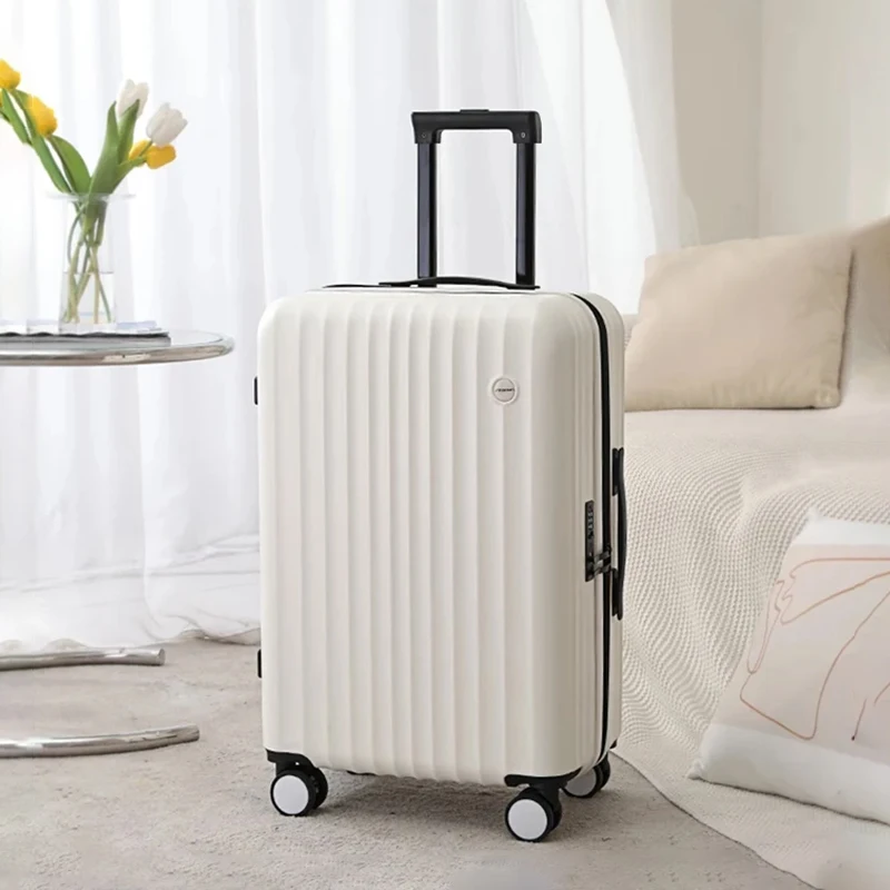 New Travel Suitcase with Wheels Women Large Capacity Travel Bag Student Bag Carry-on Luggage Suitcase Men Password Trolley Case