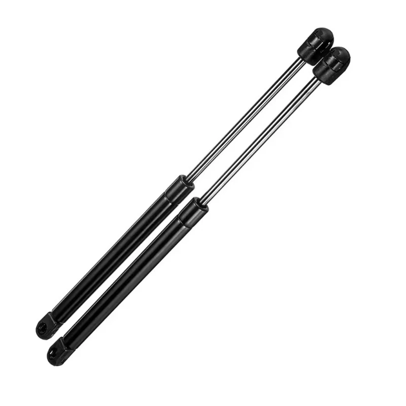 Heckklappen-Stützstoßdämpfer, Paar aus 2 schwarzen Metallstangen mit 492 mm Abstand von Mitte zu Mitte, passend für LY Rear Gate – Detail 8