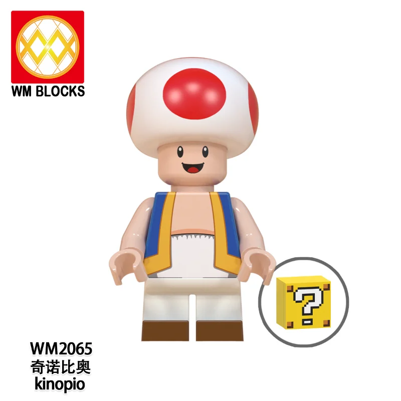 Figura de Super Mario Bros, modelo de dibujos animados, Mini figuras de Anime, juguetes para montar, adornos de escritorio de moda para niños, estatua coleccionable