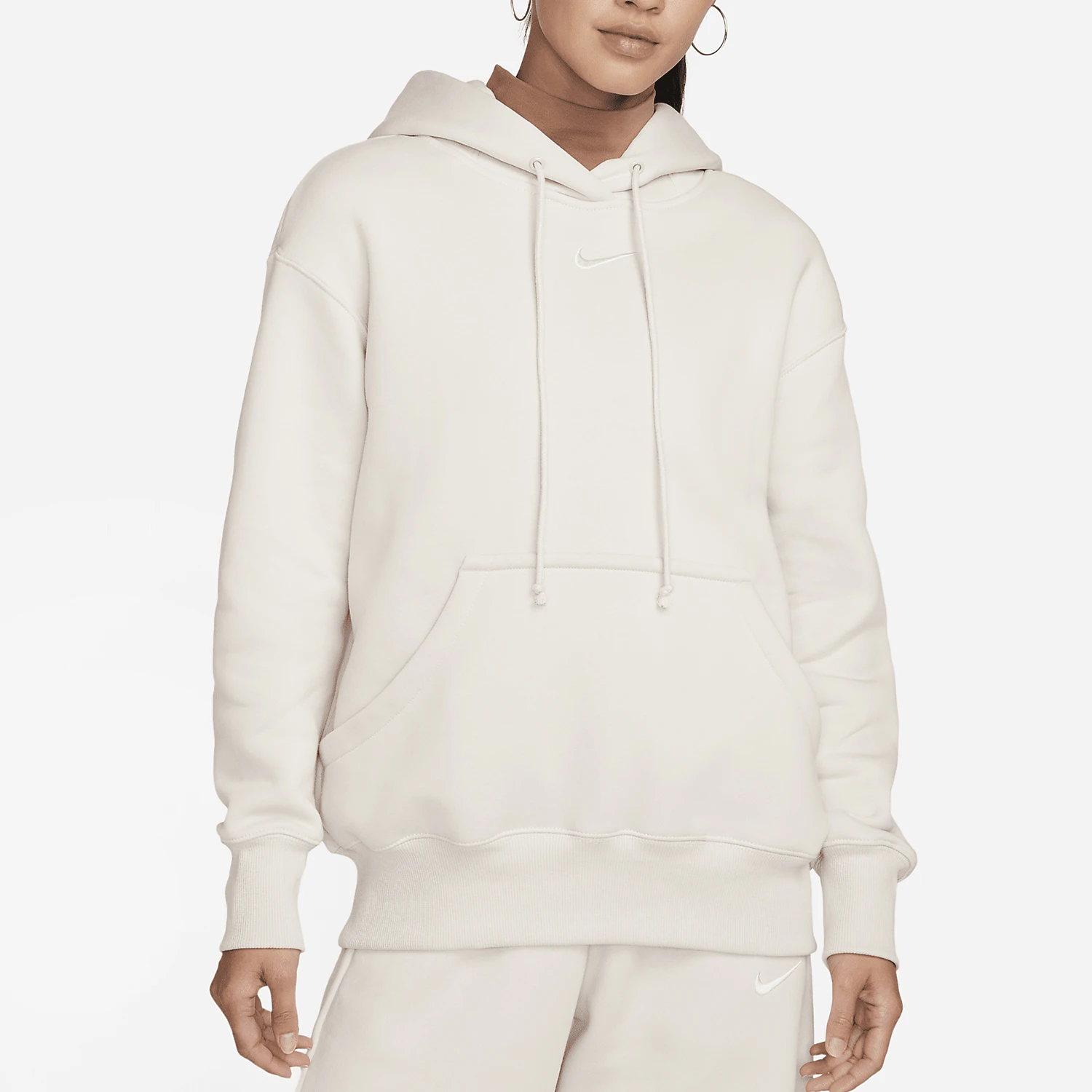 

Nike, подлинная новинка 2024, женская простая свободная флисовая модная толстовка DQ5861-104