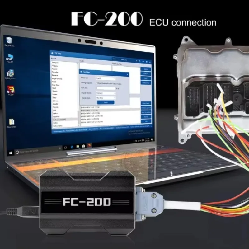 【2026】CGDI FC200 ECU Programmer Full Version Support 4200 ECUs and 3 Operating Modes Upgrade of AT200 Get Free Denso ECU