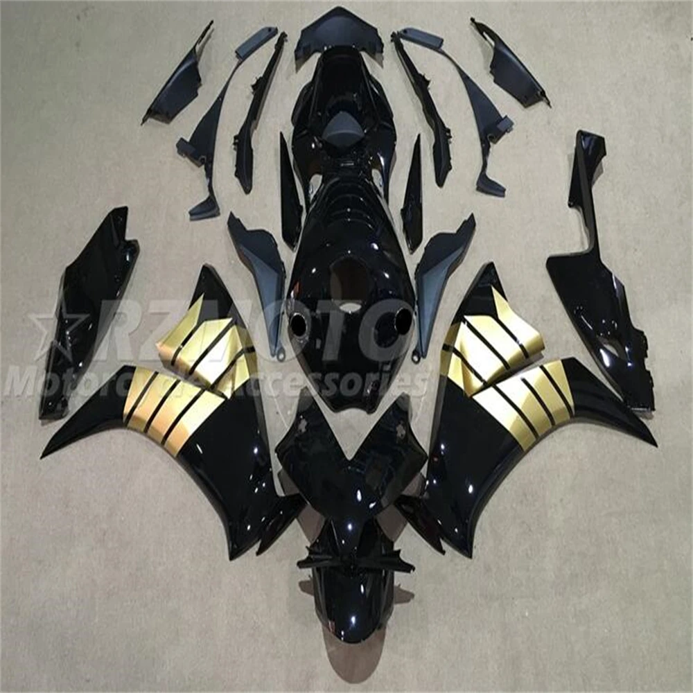 

Новый комплект обтекателей для мотоцикла ABS, подходящий для HONDA CBR1000RR 2012 2013 2014 2015 2016 12 13 14 15 16, комплект кузова на заказ, черный, золотой