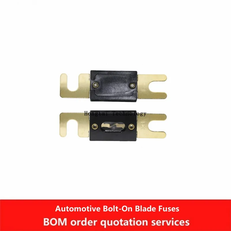 Audio Bolt-On Blade Fuse 32V 30A 35A 40A 50A 60A 80A 100A 120A 125A 150A 175A 200A 250A 300A 350A 375A 400A 500A