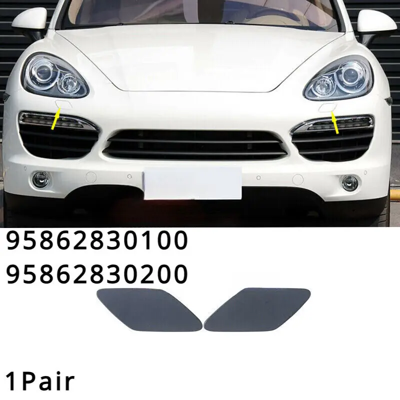 Links rechts Scheinwerfer wasch strahl düsen deckel für Porsche Cayenne 958628-30200 2011 2014