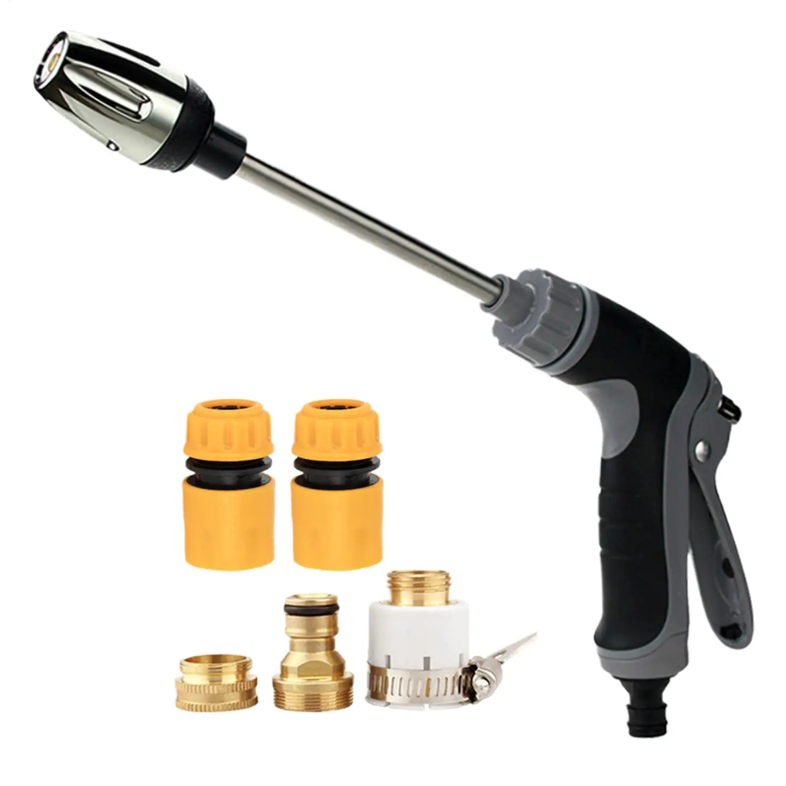 Water Pressure Washer Adjustable Nozzle Non-Slip Portable Pressure Washer for Car Detailing for Vehicle Indoor Home Window Glass
