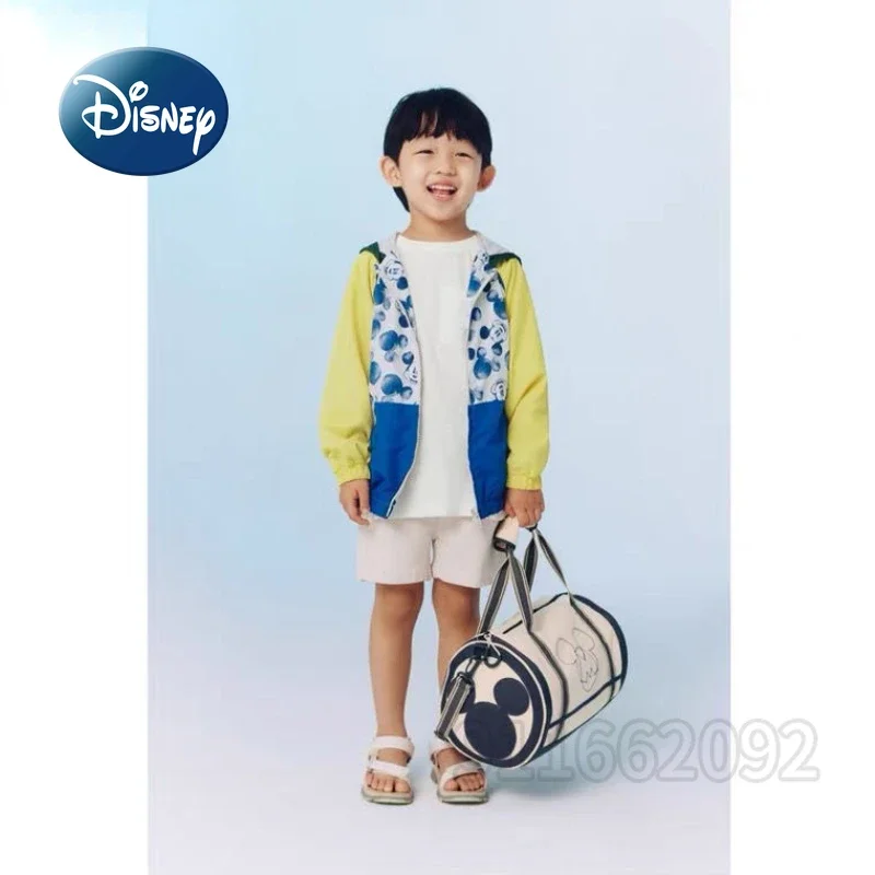 Disney Mickey Children\'s Handbag Luxury Brand New Children\'s Bag Large Capacity Multifunctional Boys and Girls Travel Handbags