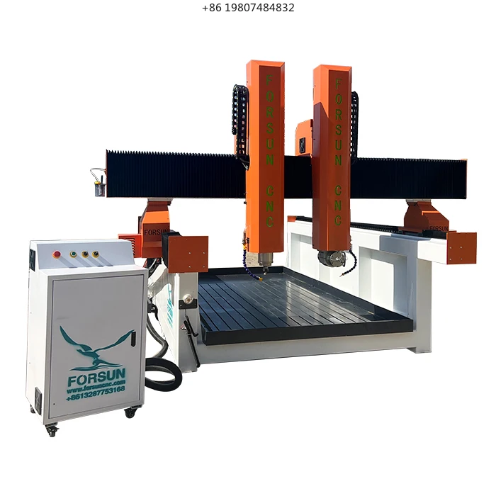 29% Discount Professional 3D CNC Granite Marble Tombstone Engraver, High Quality Stone Router Machinery