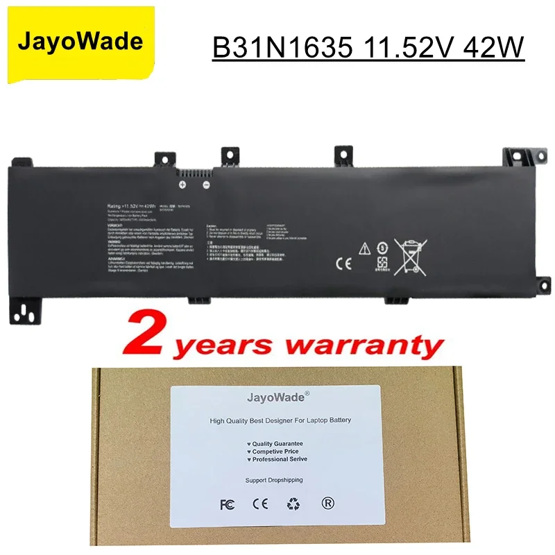 

Новый аккумулятор для ноутбука B31N1635 ASUS VivoBook Pro 17 A705U N705U A705UA X705U X705UA X705UB X705UF X705UV X705UN X705UQ B31N1635