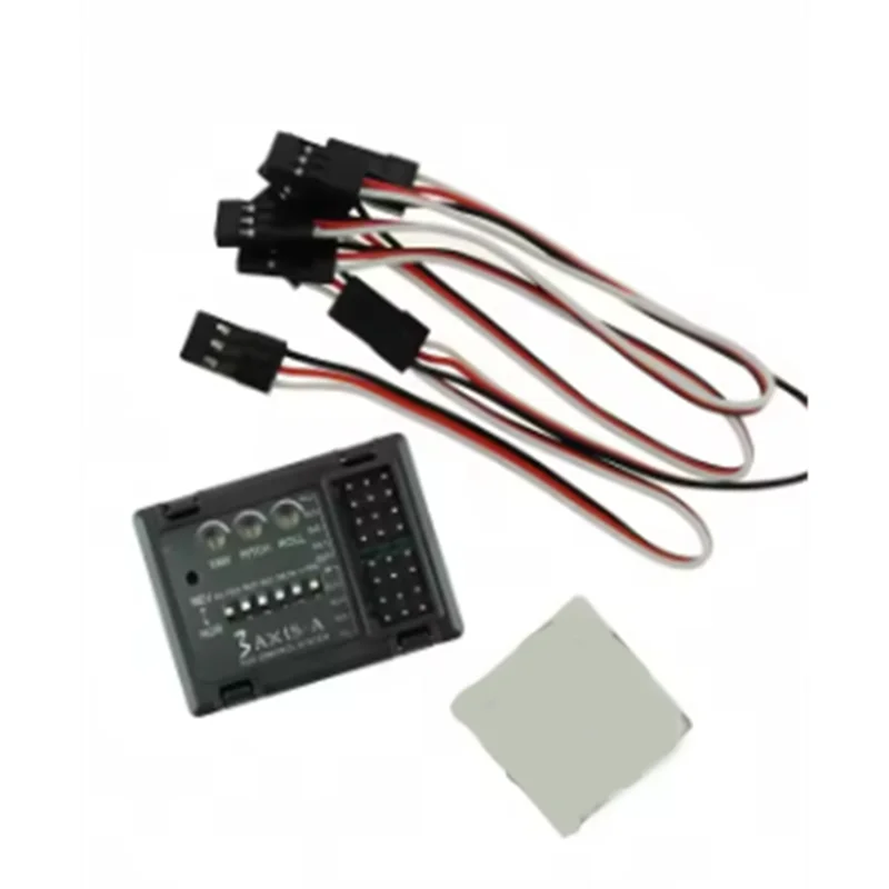 

MACH-3-Axis Gyro Flight Controller TL70–Auto Balance Stabilizer For RC FPV Drones, Fixed-Wing Airplanes, Helicopters