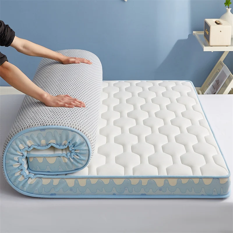 Colchão de Látex Espesso e Macio para Dormitório Estudantil, Colchonete Tatami Especial para Cama Superior Individual, Colcho...