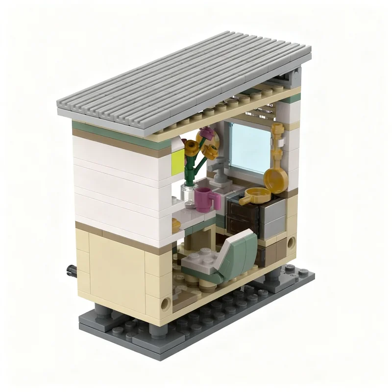 210 stuks MOC modulair straatbeeld huis nog een architectuurmodel bouwstenen kerstcadeaus idee speelgoed onderwijs baksteen