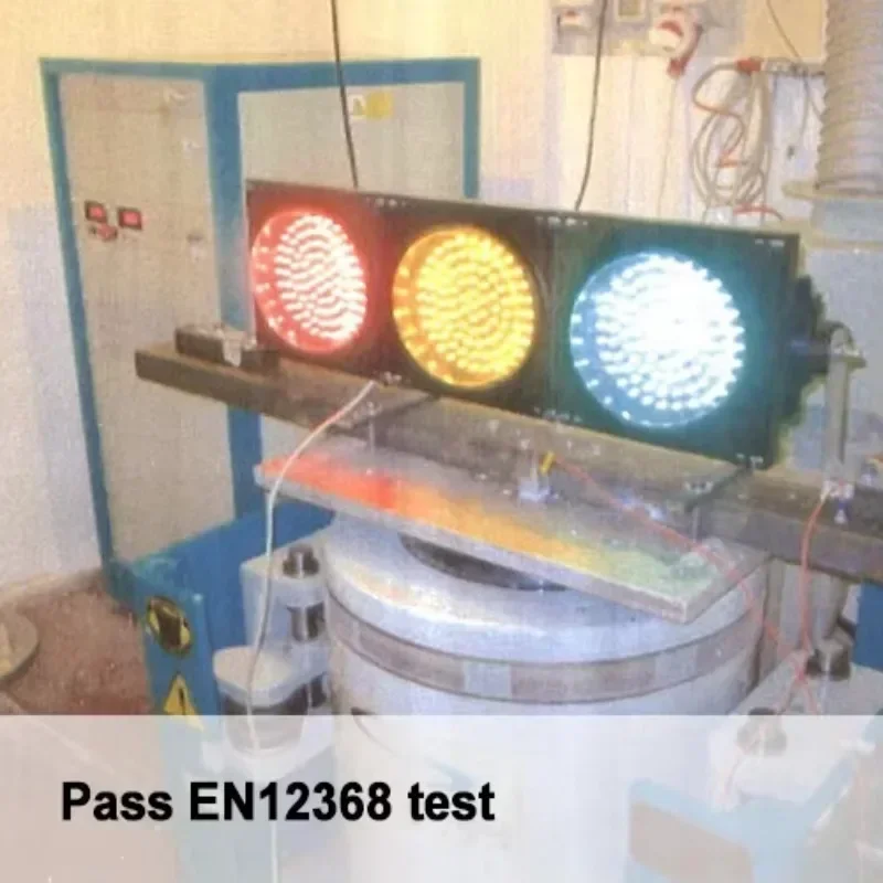 8 polegadas 200mm conjunto de 3 semáforos LED em cor de luz verde âmbar vermelho