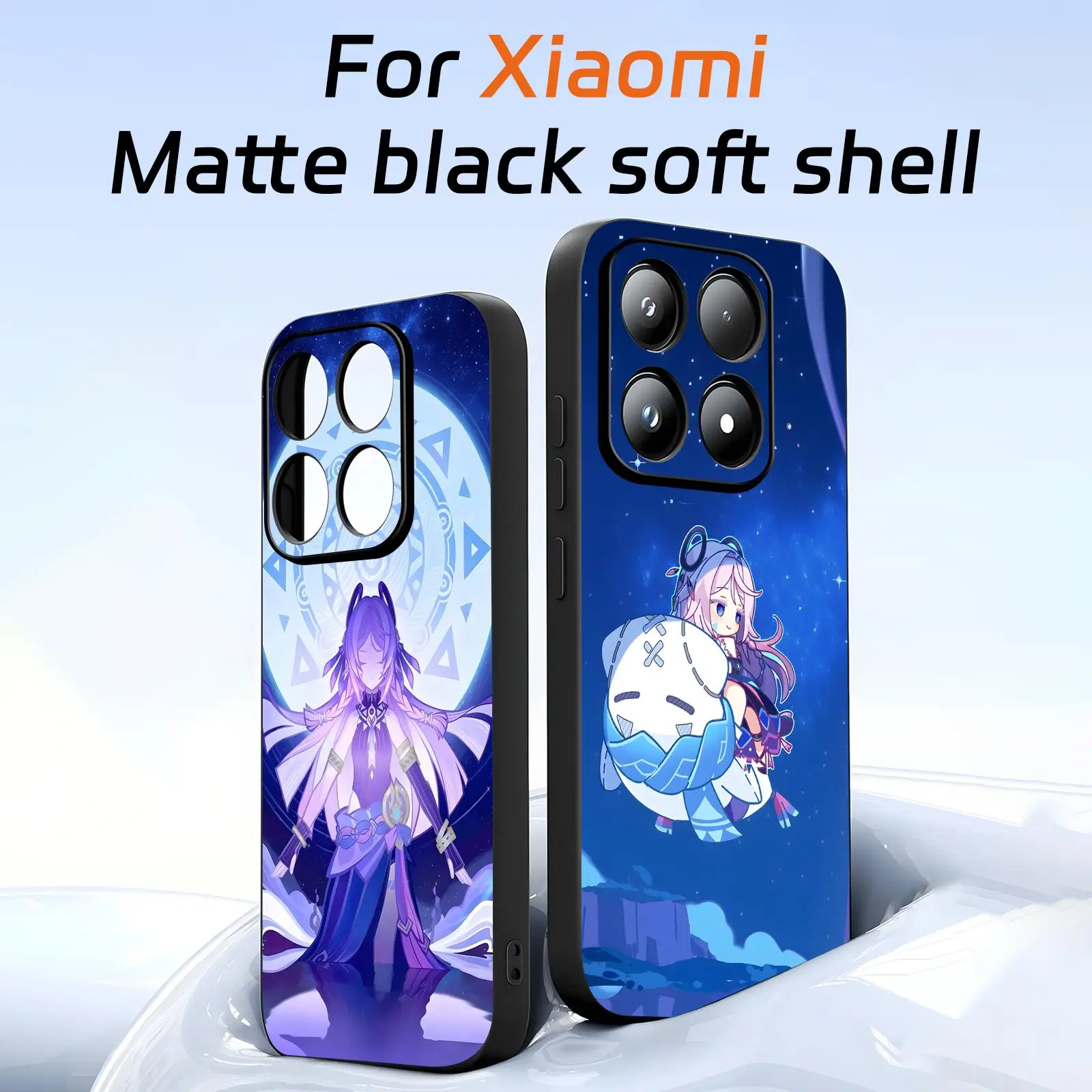 Coque de téléphone genshin impact Citlali, étui noir souple résistant aux chocs pour Xiaomi 17 15 14 13 12 11 T Ultra Pro