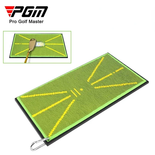 Estera de entrenamiento de Golf PGM para detección de columpio, pelota de bateo, estera direccional, almohadillas para camino de columpio, almohadillas de práctica de columpio DJD038