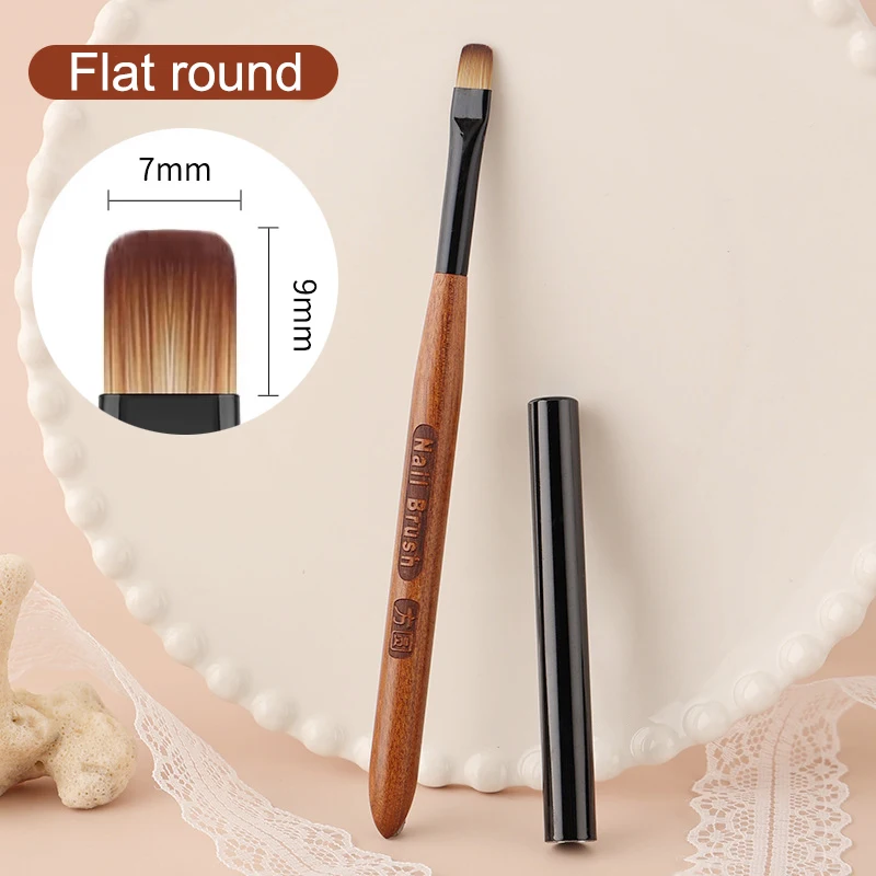 Nagel Kleber Phototherapie Stift UV Gel Pinsel Stift Acryl Verlängerung Builder Nail art Malerei Zeichnung Pinsel Maniküre Pinsel Werkzeug
