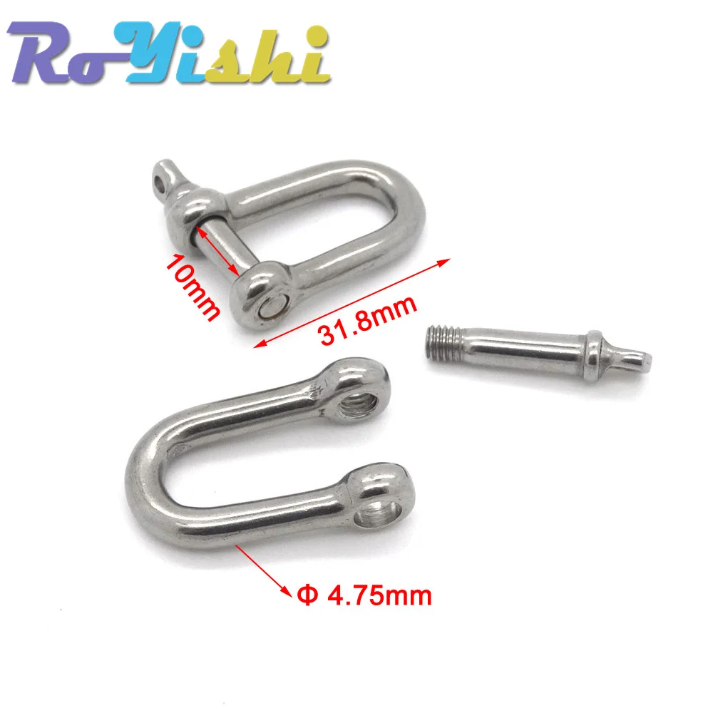 Kit supervivencia Paracord con grillete anclaje acero inoxidable - imagen 3