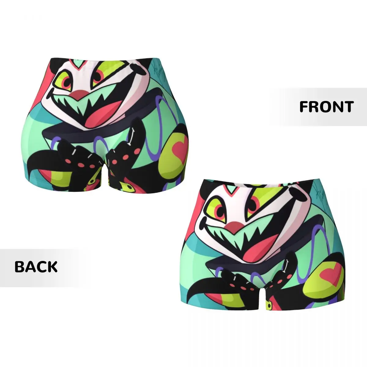 مخصص Fizzaroli Helluva Boss الرسوم المتحركة الرعب الموسيقية رياضة الكرة الطائرة السائق السراويل النساء تجريب اليوغا السراويل