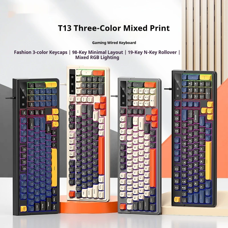 Quiet 98 Keys Gaming Keyboard - Gaming Keyboard That Is Quiet recension och pris