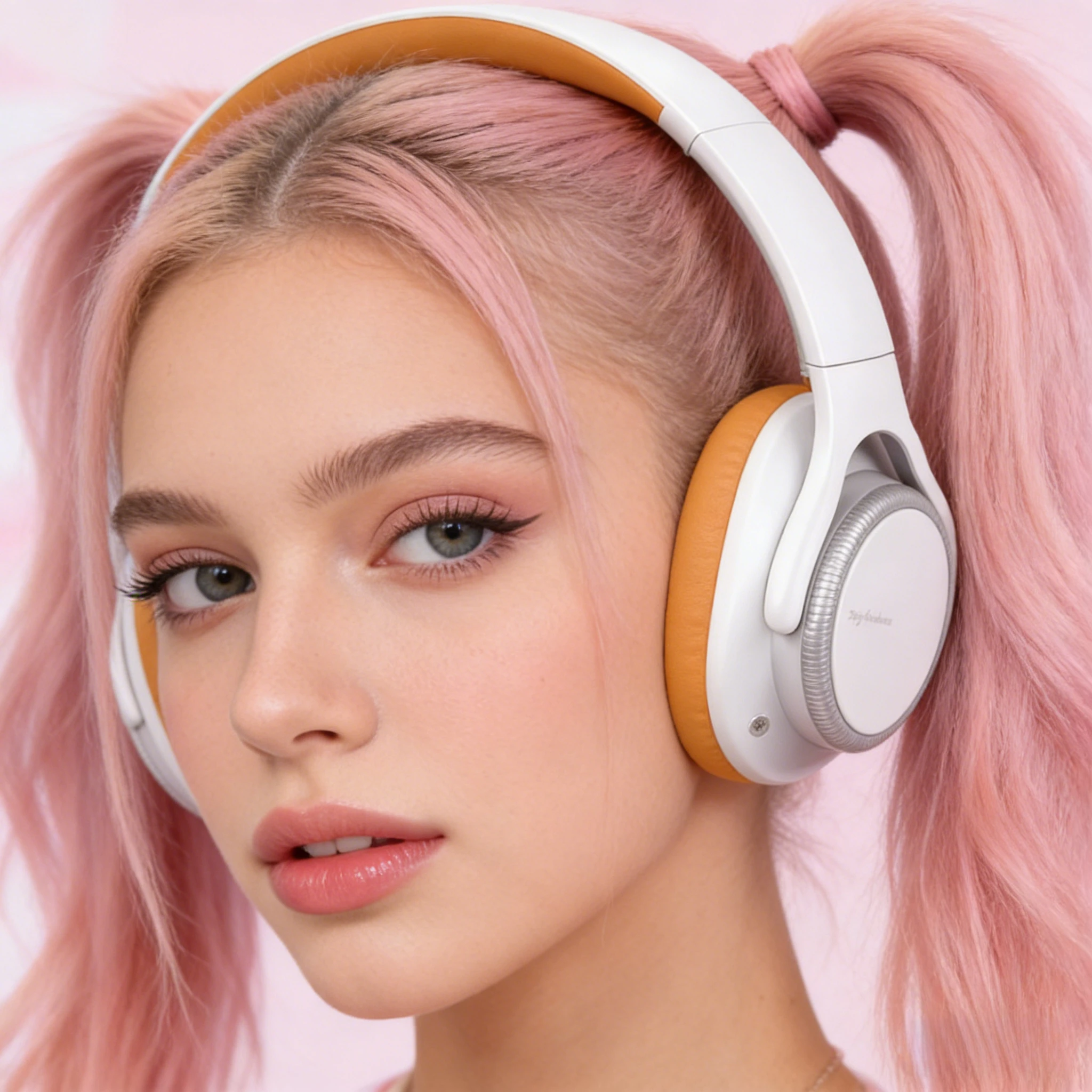 Over Ear ANC Headphones Bluetooth with Rotating Volume Control Foldable Wireless Headset HiFi Sound for Music Lovers Durable