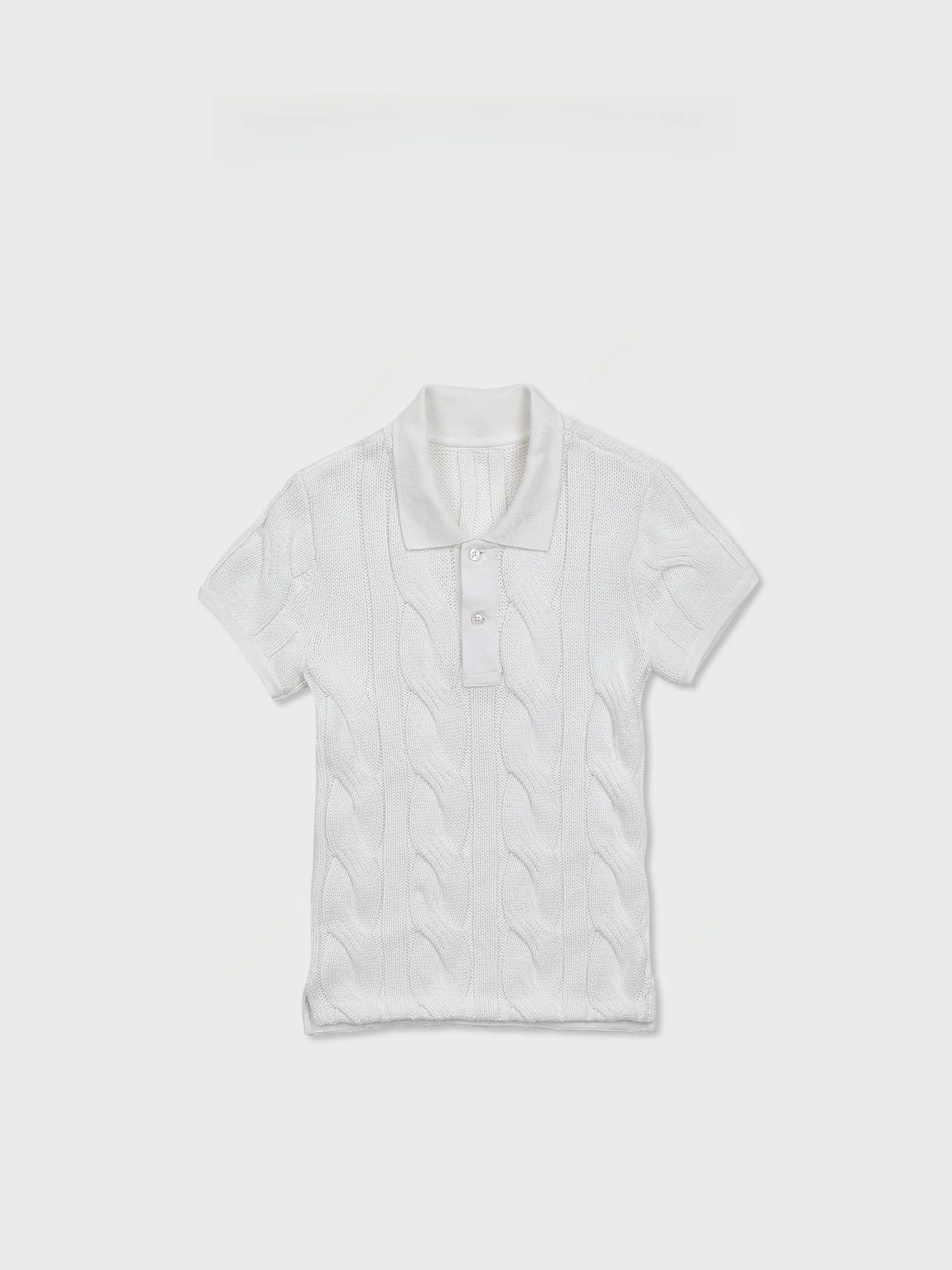 

Romi Studio Simple Classic Neck Knitted Short Sleeve Soft Cotton Women's Top RWDSSU1653 Spring 2026 China Made