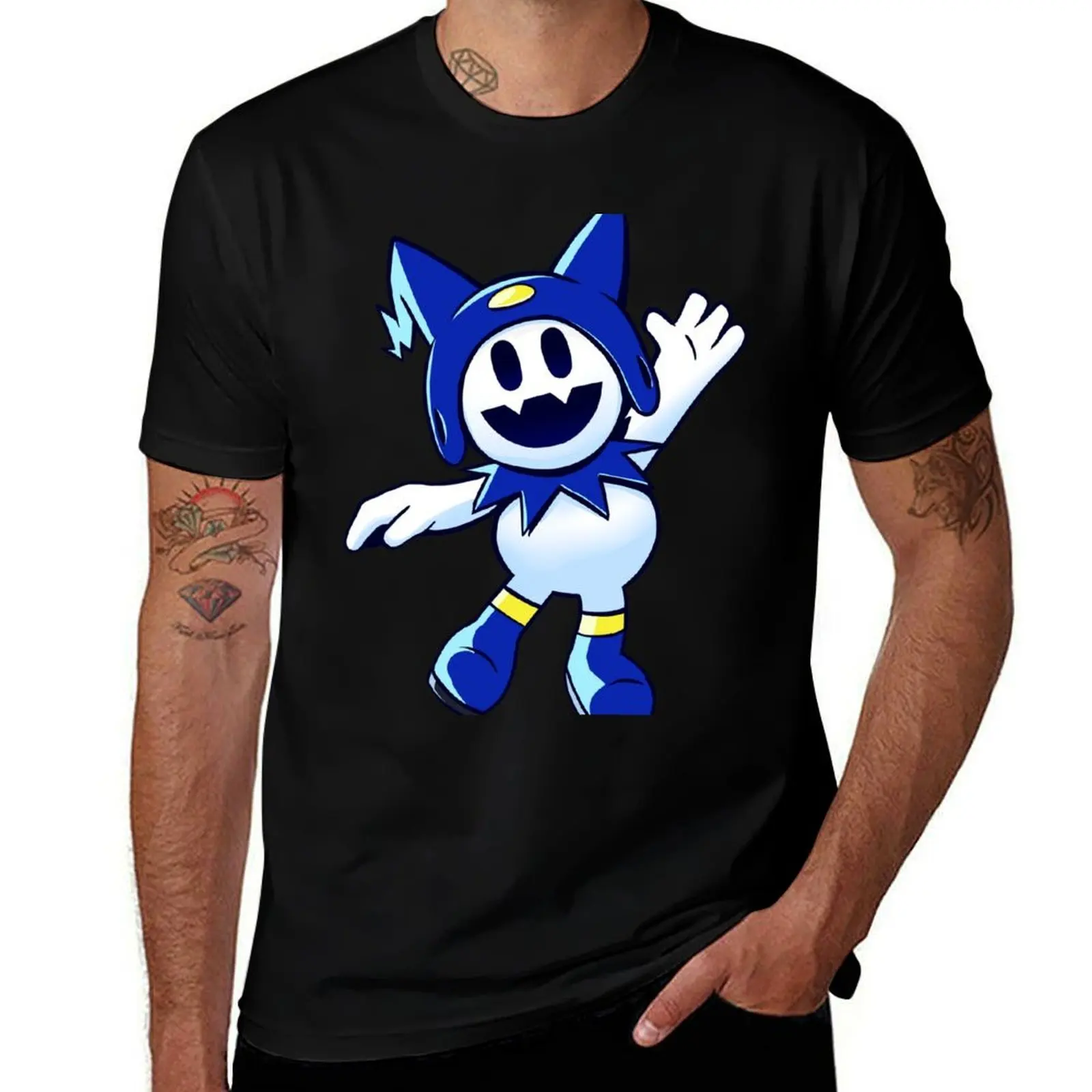 

Jack Frost T-Shirt valentines boutique clothes fashion shirts blue archive T-shirts for men cotton