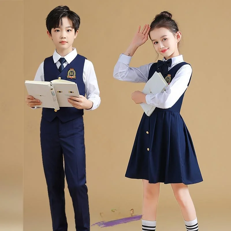 

Children's Performance Outfit Set School orm Kindergarten Class orm M Fem Model Ethnic Stage Costume