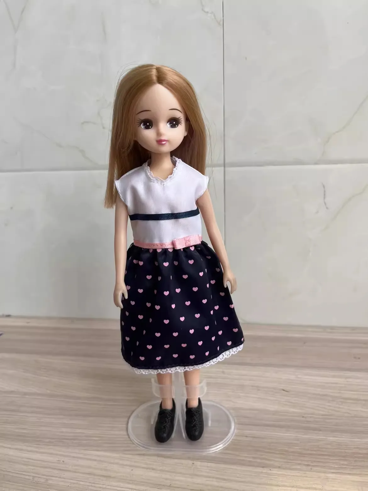 licca doll  original girl gift dress clothing family toys with the original yinghuochong