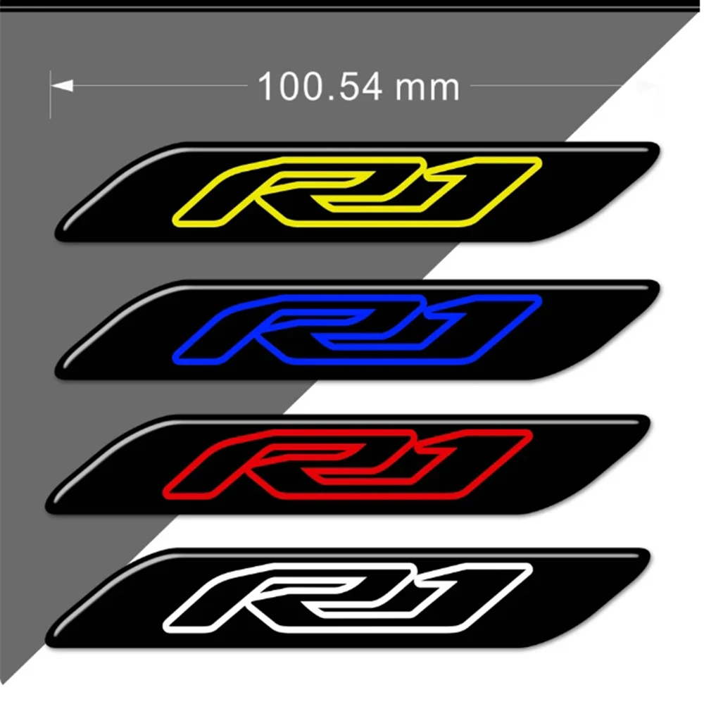 Motorcycle Emblem Logo Gas Knee Kit Tank Pad Stickers Decals Protector For YAMAHA YZF-R1 YZFR1 YZF R1 R 1000