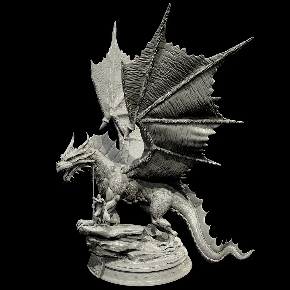 

Overall heights 70mm 90mm 110mm Resin model kits colorless and self-assembled（3D Printing）TD-7126/3D