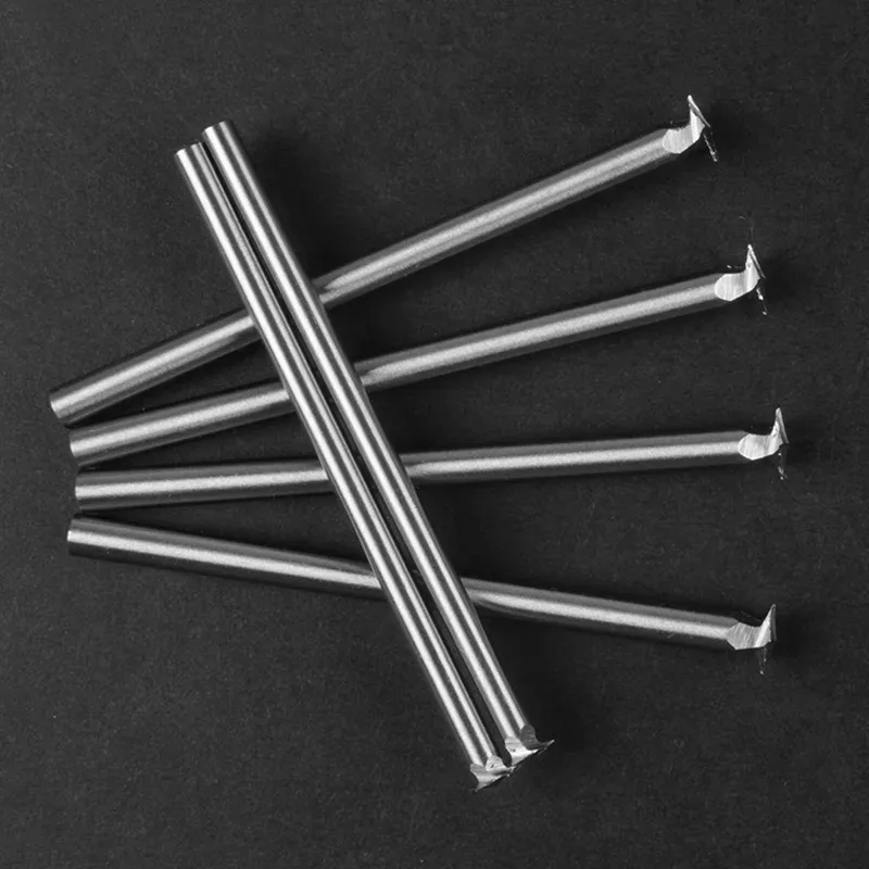 1-10pcs 2.35/3/4/6mm Shank 2.35/3/4/5/6/8/10/12mm HSS Multi-sheet Milling Cutting Knife for Dremel Rotary Tools Wood Carving