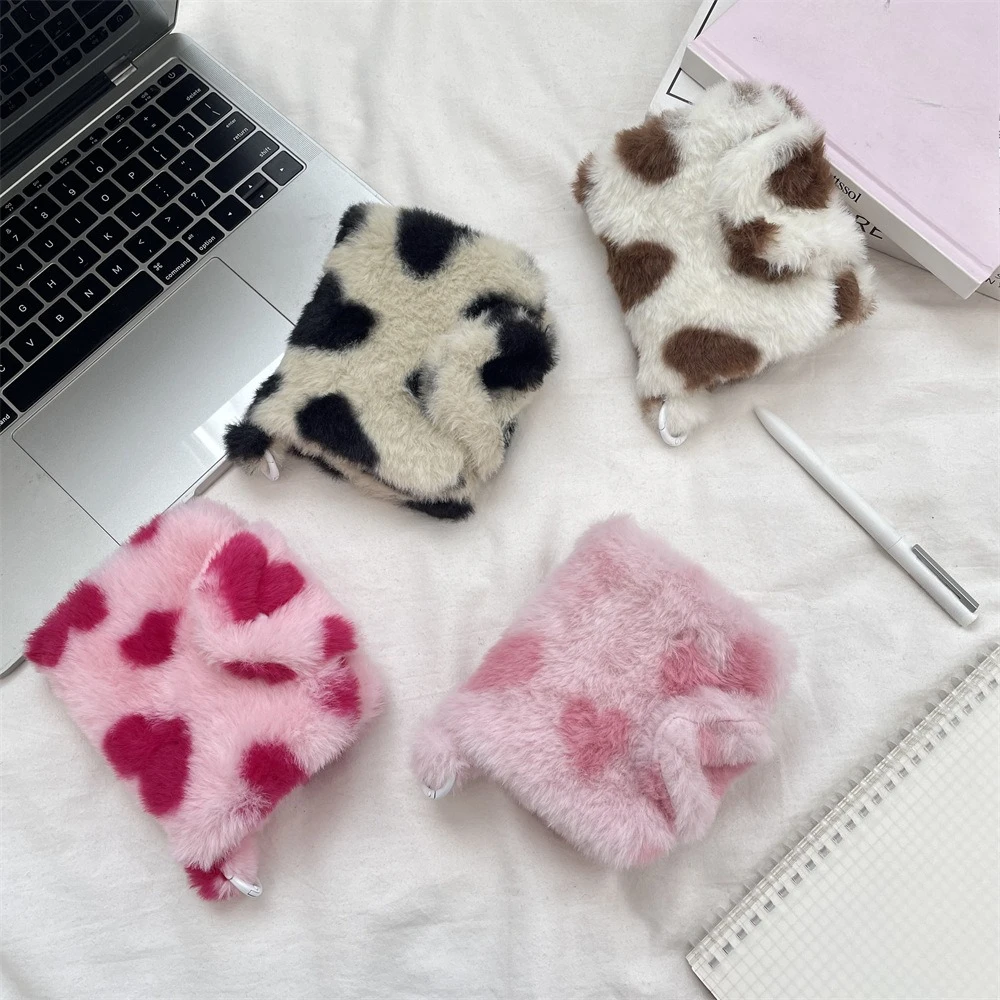 Cute Student Coin Purse Card Coin Organizer Floral Korean Fashion Wallet Card Holder for Girls Portable Cute Small Storage Bag