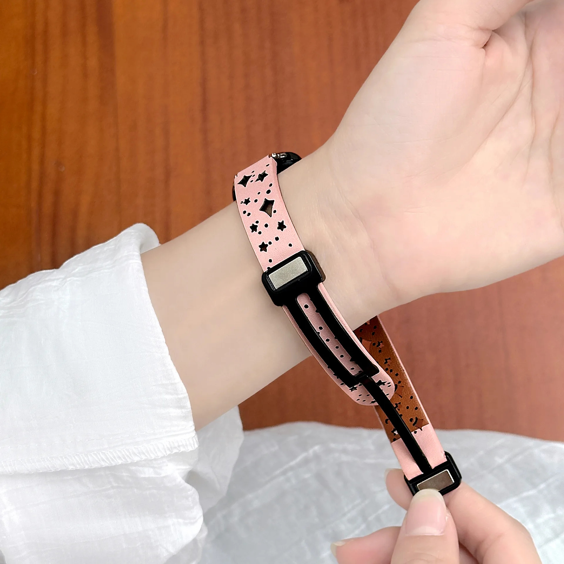 Correa magnética para reloj inteligente Huawei band 9, pulsera deportiva para hombre y mujer, 8/7/6