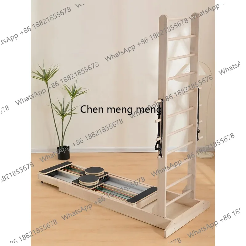 

Reformer Machine Yoga equipment Gym Home Bidirectional core ladder bedSliding Stretching Bed exercise Sports