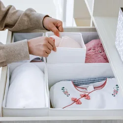 Oxford-Boîte de rangement pliable pour sous-vêtements et vêtements, Cisco pour soutien-gorge et chaussettes, boîtes de rangement de bureau