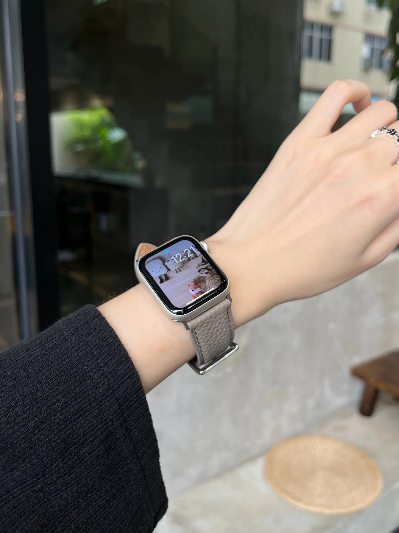 Leather loop Correa For Apple Watch band 10/9/8/7/6/5/4/3/2/1 SE 38mm 40mm 41mm 42mm 44mm 45mm 46mm 49mm Strap